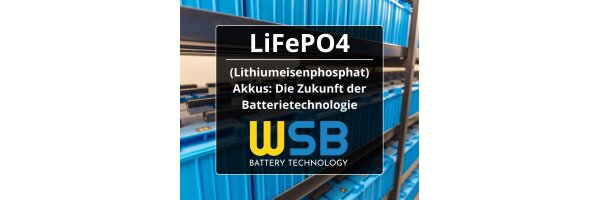 LiFePO4 (Lithiumeisenphosphat) Akkus:...