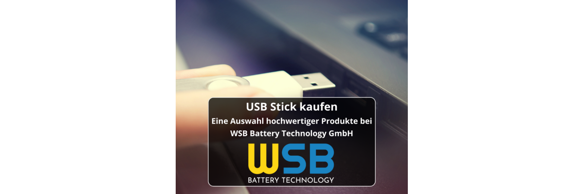 Die vielseitige Welt der USB-Sticks: Ihr praktischer Begleiter im WSB Battery Technology Onlineshop - usb-sticks-online-kaufen-bei-wsb-battery-technology