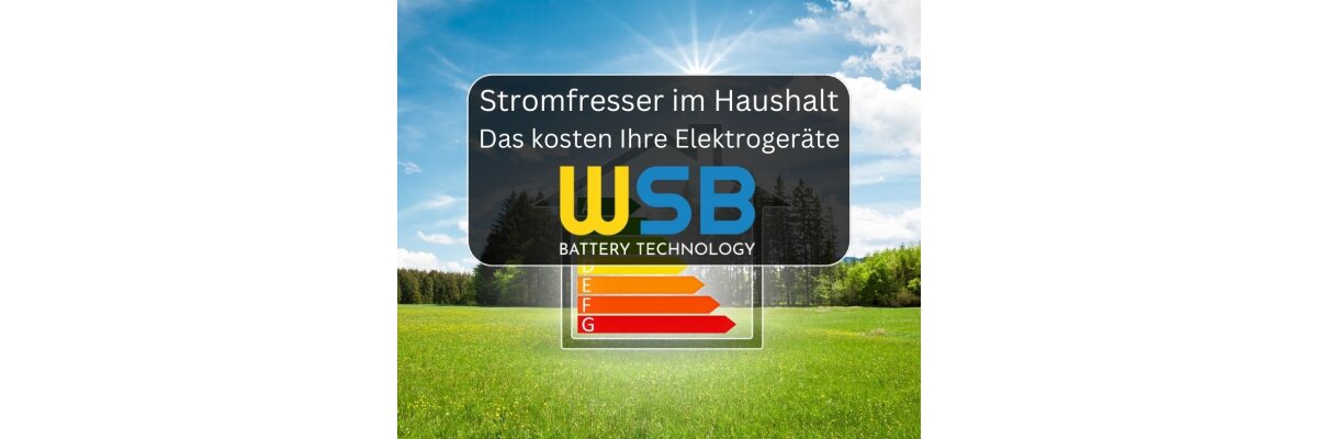 Stromfresser im Haushalt – Das kosten Elektrogeräte - stromfresser-im-haushalt-übersicht-der-top-verbraucher