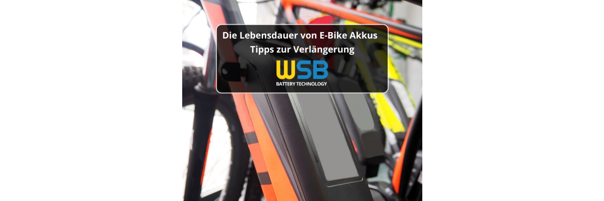 Die Lebensdauer von E-Bike Akkus – Tipps zur Verlängerung - Die Lebensdauer von E-Bike Akkus – Tipps zur Verlängerung