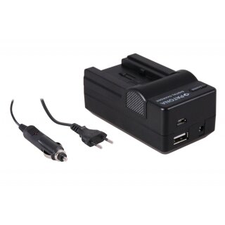 4 in 1 Ladegerät f. Canon BP-718 727 Legria HF R36 HF306 HF38 HF406 HF48