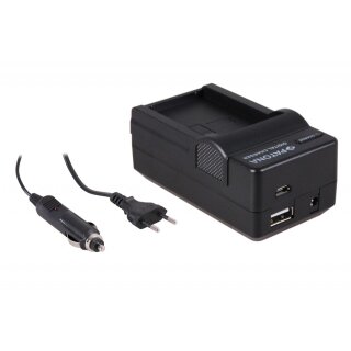 4 in 1 Ladegerät f. Garmin GARMIN P11P15-04-N02 Montana 600 600 Moto 650 650 t