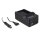 4 in 1 Ladegerät f. Garmin GARMIN P11P15-04-N02 Montana 600 600 Moto 650 650 t