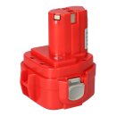 PATONA Akku passend für Makita 1925974 192597-4 1050 1050D 1050DA 1050DRA – 12 Volt 2500 mAh