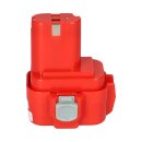 PATONA Werkzeug-Akku für Makita 9001 809432 ML121 ML122 ML901 ML903 – 9,6 V 2500 mAh