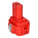 PATONA Werkzeug-Akku für Makita 9001 809432 ML121 ML122 ML901 ML903 – 9,6 V 2500 mAh