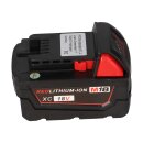PATONA Akku passend für Milwaukee 2601 2610 2611 2620 2630 2650 0880-20 2601-22 – 18 Volt 5000 mAh