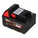 PATONA Akku passend für Milwaukee 2601 2610 2611 2620 2630 2650 0880-20 2601-22 – 18 Volt 5000 mAh