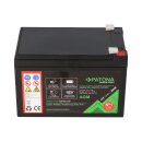 PATONA Premium AGM Akku 12V 12Ah – passend für Alarmanlage, Notlicht, USV & Solar