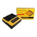 Dual LCD USB Ladegerät f. Sony NP-FS11 DCR-PC DCRPC1...
