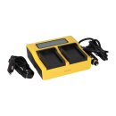 PATONA Dual LCD USB Ladegerät für Sony NP-FZ100...