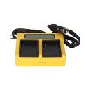PATONA Dual LCD USB Ladegerät für Canon BP-A30 EOS C200 C200B C200 PL C300 Mark II XF705 CA-CP200L
