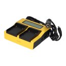 PATONA Dual LCD USB Ladegerät für Canon BP-A30 EOS C200 C200B C200 PL C300 Mark II XF705 CA-CP200L