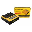 Dual LCD USB Ladegerät f. Fuji NP-W235 Fujifilm X-T4...