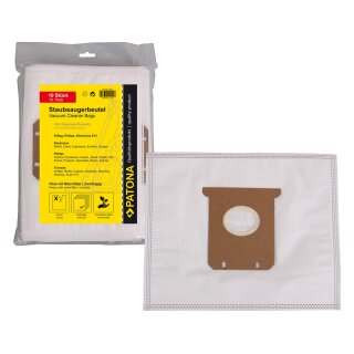 10x Mehrlagiger Vlies Staubsaugerbeutel kompatibel AEG Electrolux E15 AEC Clario Electrolux E15 AMM AirMAX