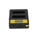 PATONA Smart Dual LCD USB Ladegerät für Olympus PS-BLS1
