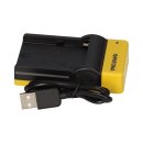 PATONA Slim Micro-USB Kamera-Akkuladegerät für Sony NP-F970 NP-F960 NP-F950 DCR-VX2100 HDR-FX1