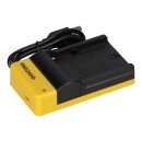 PATONA Slim Micro-USB Kamera-Akkuladegerät für Sony NP-F970 NP-F960 NP-F950 DCR-VX2100 HDR-FX1