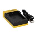 PATONA Slim Micro-USB Ladegerät für Nikon...