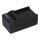 PATONA Slim Micro-USB Ladegerät für Sony NP-FP50 NP-FH50 NP-FH70 NP-FH100 DCR-DVD92 / E DCR-SR100 / E DCR