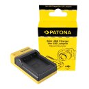 Slim Micro-USB Ladegerät f. Panasonic DMW-BLG10...