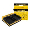 Dual Ladegerät f. Actionpro X7 ISAW A1 A2 A3 BCH7E...