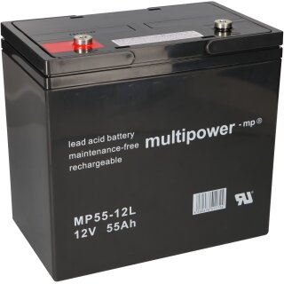 Multipower Blei-Akku MPL55-12 12V 55Ah Pb