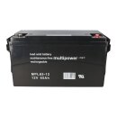 Multipower Blei-Akku MPL65-12 12V 65Ah Pb