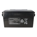 Multipower MPL65-12 AGM Longlife-Bleiakku 12V 65Ah M6 Schraubanschluss für USV, Notstrom & Sicherheitsanlagen