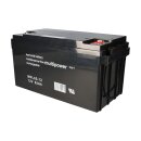 Multipower MPL65-12 AGM Longlife-Bleiakku 12V 65Ah M6 Schraubanschluss für USV, Notstrom & Sicherheitsanlagen