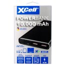 XCell Li-Poly Powerbank 10.000mAh USB Type C + 2x QC3.0