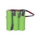 Rechargeable battery for emergency lights 3.6v 1500mAh F1x3 (series) aa Ni-MH