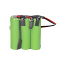 Rechargeable battery for emergency lights 3.6v 1500mAh F1x3 (series) aa Ni-MH