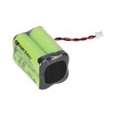 Notleuchten-Akku 4,8V 400mAh NiMH F2x2 Molex 51021