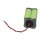 Notleuchten-Akku 4,8V 400mAh NiMH F2x2 Molex 51021