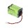 Notleuchten-Akku 4,8V 400mAh NiMH F2x2 Molex 51021