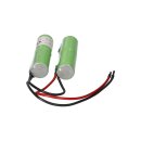 Notleuchten-Akku 4,8V 2500mAh NiMH L1x2 + L1x2