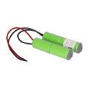 Notleuchten-Akku 4,8V 2500mAh NiMH L1x2 + L1x2