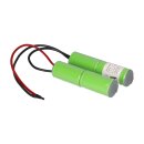 Notleuchten Akkupack 4,8V 2500mAh NiMH L1x2 + L1x2