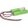 Notleuchten Akkupack 4,8V 2500mAh NiMH L1x2 + L1x2