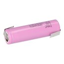 Samsung INR18650-35E 3500mAh 3,7V 18650 Akku mit Z...