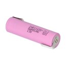 Samsung inr 18650 30q battery 3.7v Li-Ion 3000 mAh 15a with z solder tag