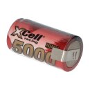 XCell sub-c battery cell 5000mAh 1,2v nimh high performance cell with z solder tag