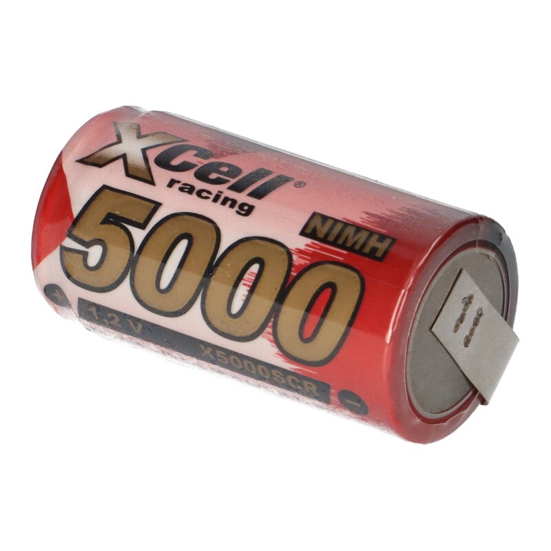 SUBC Akku Zelle 5000mAh 1,2V NIMH mit U Lötfahne