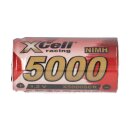 XCell SUB-C Akku Zelle 5000mAh 1,2V NIMH Hochleistungszelle mit U Lötfahne