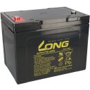 Kung Long Bleiakku Batterie KPH75-12N 12V 75Ah AGM Blei Akku