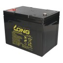 Kung Long KPH75-12N 12V 75Ah AGM Bleiakku M6 Longlife