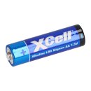 100x XCell aa lr6 Mignon Super Alkaline Battery