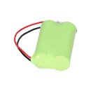 Universal battery 2.4 Volt 2000mAh 2x aa NiMH battery