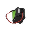 Emergency light battery pack 4,8v 1500mAh - F2x2 offset...